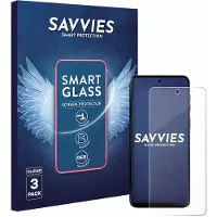 Savvies 3 Stuks Screenprotector - geschikt voor Motorola Moto G55 - beschermfolie glas transparant