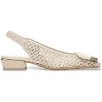 Hispanitas Dames Azucena beige schoenen (38), Leer, Plat, 1 tot 3 cm, Geen, Casual, Feest, Klassiek RHV264658