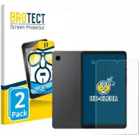 BROTECT - Screenprotector voor Samsung Galaxy Tab A9 (Voor+Camera) - Folie Beschermfolie transparant 2 Stuks