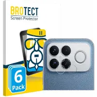BROTECT Screenprotector 6 Stuks voor Xiaomi Poco F8 Ultra (ALLEEN Camera Lens) Beschermglas transparant