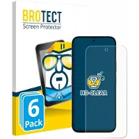 BROTECT - Screenprotector voor Honor X6c - Folie Beschermfolie transparant 6 Stuks