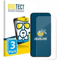 BROTECT Screenprotector 3 Stuks voor Oppo Reno 15 Pro Beschermglas transparant