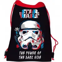 Star Wars Gymtas – Zwemtas – Sporttas – 43 × 33 cm – Stormtrooper – Kinder Gymtas – Stevige Kwaliteit