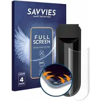 Savvies - Screenprotector voor Vorwerk Kobold VK7 - Folie Beschermfolie transparant volledig dekking 4 Stuks