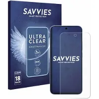 Savvies - Screenprotector voor Oppo Reno 15 FS 5G - Folie Beschermfolie transparant 18 Stuks