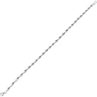 Cavill - Zilveren Ketting - 925 Sterling Zilver - Singapore Design Spiraal - 45 cm - Elegante Damesketting - Karabijnsluiting - Tijdloze Look
