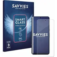 Savvies 3 Stuks Screenprotector - geschikt voor Google Pixel 8 Pro - beschermfolie glas transparant