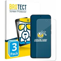 BROTECT Screenprotector 3 Stuks voor Xiaomi Redmi Turbo 4 Pro Beschermglas transparant