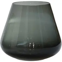 Vase the World Waxinelichthouder Liora | Grijs - Grey | XSmall | Ø13,5 x H12