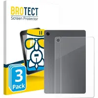 BROTECT Screenprotector 3 Stuks voor Samsung Galaxy Tab A11 Plus 5G 11" (Achterkant) Beschermglas transparant
