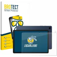 BROTECT Screenprotector voor Samsung Galaxy Tab A9 Plus (Voor+Camera) Beschermglas transparant