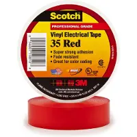 Scotch 35 SCOTCH35-19X20RD Isolatietape 35 Rood (l x b) 20 m x 19 mm 1 stuk(s)