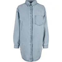 Urban Classics Blousejurk blauw denim