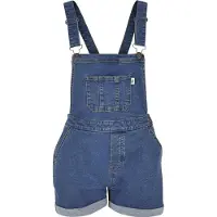 Urban Classics Tuinbroek jeans blauw denim