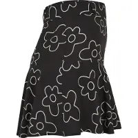 Urban Classics Rok zwart / wit