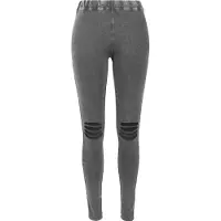 Urban Classics Leggings zwart gemêleerd