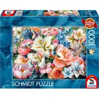 Schmidt - Legpuzzel - Bloemen in pastel - 1000 stukjes - Volwassenen - vanaf 12 jaar