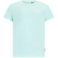 Retour Jeans T-shirt met backprint blauw Meisjes Katoen Ronde hals Backprint - maat 110