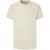 Pepe Jeans Pepe Jeansvoor mannen. PM509206 Connor T-shirt beige (XS), Casual, Katoen, Korte mouwen