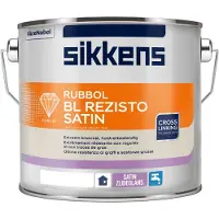 Sikkens Rubbol BL Rezisto Satin - 2,5L RAL 9010 | Zuiver Wit 2.5L