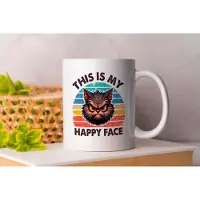 Stamina Mok This is my Happy Face - Cats - Gift - Cadeau - CatLovers - Meow - KittyLove - Katten - Kattenliefhebbers - Katjesliefde - Prrrfect