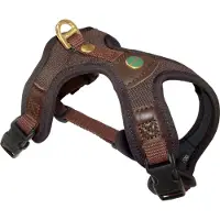 Niggeloh Follow Lichtgewicht - Premium Hondentuig - Hoog Draagcomfort - Voor Actieve Kleine Honden - Bruin XXS