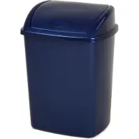 V-Part - Afvalbak Swing 50 liter - Kunststof - Blauw