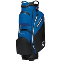 TaylorMade StormDry Waterproof Cartbag 2026 - Zwart Blauw