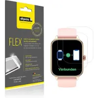Dipos – 2x Beschermfolie geschikt voor LODIMEKE P133 1.96 | 3D Full Cover Screenprotector | 100% Passend