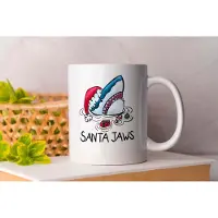 Stamina Mok Santa Jaws - Gift - Cadeau - HolidaySeason - MerryChristmas - WinterWonderland - SarcasmAlert - JustKidding - SarcasticVibes - Sarcastisch - NatuurlijkNiet - GrapjeHoor
