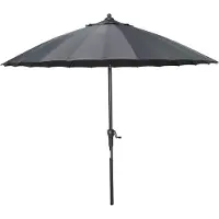 Garden Impressions Parasol Manilla Ø250 cm - donker grijs