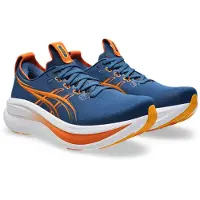 Asics Loopschoen 'Gel-Nimbus 28' marine / oranje / zwart / wit