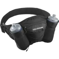 Salomon Cross Belt 2 Bottles, heuptas, zwart