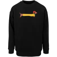 Merchcode Sweatshirt 'Christmas Dog' gemengde kleuren / zwart