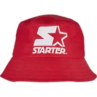 Starter Black Label Hoed vuurrood / wit