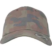 Flexfit Pet ecru / blauw denim / grasgroen / pastelrood