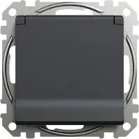 Schneider Electric STOPCONTACT IP44 SDD214024 ANTRACIET
