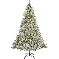 Everlands Imperial pine Snowy 240 cm LED