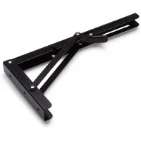 Dulimex DX | Luxe vouwdrager | 300x160mm | Zwart gelakt