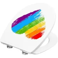 Cornat Wc-Bril Thermoplast Rainbow - KSDSC107