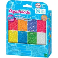 AquaBeads navulling neonkleuren- 800 parels