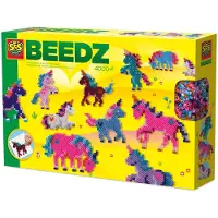 Ses strijkkralen - unicornwereld 06233 - creatief speelgoed - regenboogkleur