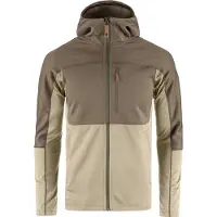 Fjällräven Vest Men Abisko Trail Fleece Fossil Suede Brown-S