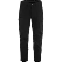 Fjällräven - Abisko Hybrid Trail Trousers Zip-Off - Trekkingbroek 46, zwart
