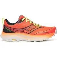 Saucony Loopschoen 'PEREGRINE 16' neongeel / oranje / zwart