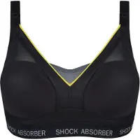 Shock Absorber level 3 sportbh Active Shaped Support zwart female | Maat: G 75