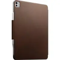Nomad Leather Folio case voor de Apple iPad Pro 13 (2025) M5 / (2024) M4 - Bruin