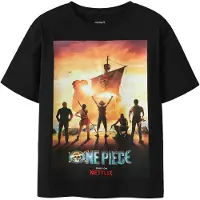 Name it Shirt 'NKMMalim' blauw / saffier / koraal / zwart
