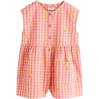Next Overall bruin / lichtgeel / donkergeel / pitaja roze