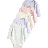 Next Rompertje/body beige / pastelblauw / pastellila / pastelroze / wit